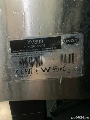 vand cuptor convectomat UNOX