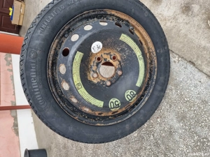 Roata mica  de rezerva pe 17 de Dacia Duster sau nissan qasquai 