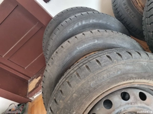 4 cauciucuri de vara 175 65 14 cu jante de tabla 4x100 