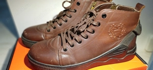 Pantofi bărbați Geox din piele naturală   mărimea 40, culoare bordo