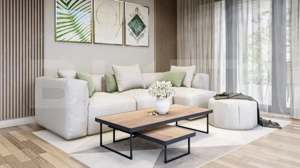 „Casa duplex nouă – design contemporan & grădină proprie