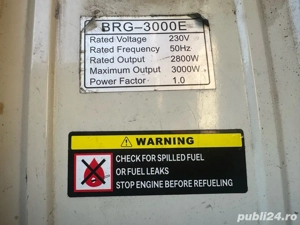 Generator curent 3 kw cu pornire la automat