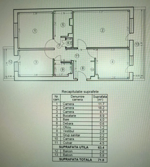 Vanzare Apartament 3 Camere Dristor- Vitan - imagine 4