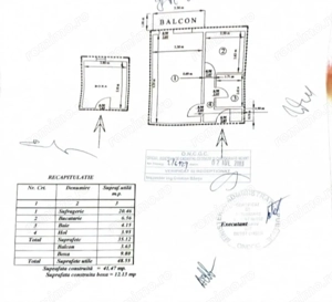 Apartament 1 camera, 49 mp, comision 0% la cumparator