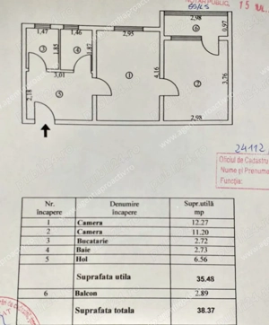 Apartament cu 2 camere, situat la etajul 2, in cartier Micro 19. - imagine 7
