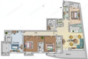  Șoseaua Nordului:  Herastrau  apartament 3600 euro + tva cu parcare subterană  - imagine 16