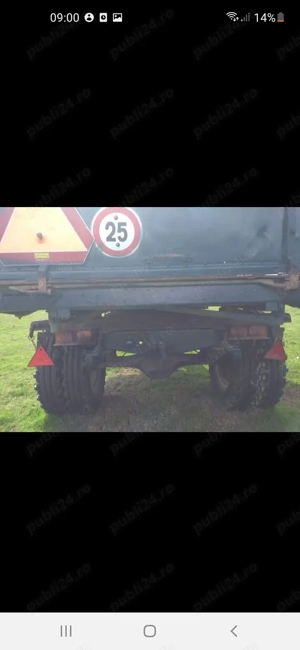 Vand remorca basculabila 