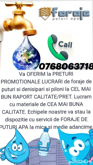 foraje puturi si denisipari