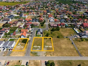 Teren 700 mp  Dumbravita, str. Bucuresti, Persoana juridica - imagine 3