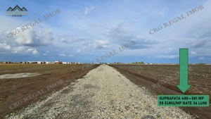 Teren Comuna Berceni rate 36 luni Gaz Curent Apa pe Strada - imagine 3