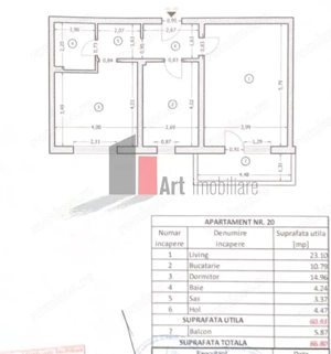 Apartament 2 camere Soseaua Salaj - imagine 9