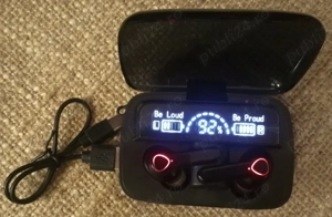 Vand Casti Wireless  Bluetooth Negre - imagine 2