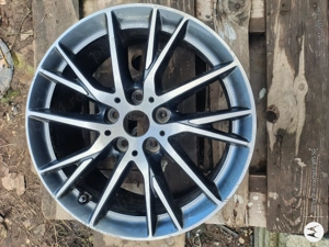 Jante aliaj 17 zoll originale BMW Seria 1 ( F40 ) / Seria 2 F44/ F45 / F46 cu senzori de presiune  - imagine 2