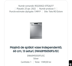 Mașină de vase Samsung - imagine 2