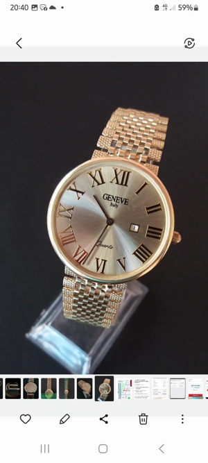 Ceas aur "Geneve Italy" (14 K, 36,04 gr)