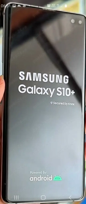 Telefon samsung S21 plus gold nou impecabil - imagine 3