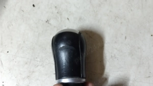 Nuca schimbator din piele FORD FOCUS / C MAX etc 5 trepte rosu  - imagine 5