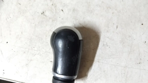 Nuca schimbator din piele FORD FOCUS / C MAX etc 5 trepte rosu  - imagine 3