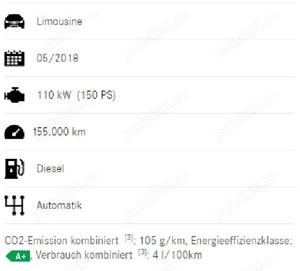 Mercedes Benz E200 D Automat 2018, Pachet Exclusiv, LED, Lumini Ambientale, Verde Cameleon, Piele - imagine 2