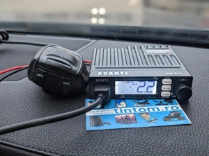 Statie Radio CB AVANTI Vero 20 ASQ Vox RFGain Dimensiuni Reduse * Editie noua 2026 * - imagine 2