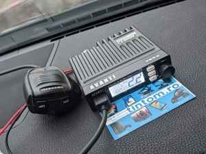 Statie Radio CB AVANTI Vero 20 ASQ Vox RFGain Dimensiuni Reduse * Editie noua 2026 *