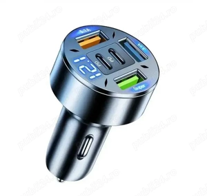 incarcatoare auto fast charge 66w iPhone Samsung Xiaomi Huawei Honor Motorola etc - imagine 3