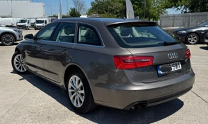 Audi A6 2.0 TDI - 177 C.P   Euro 5   Automata  Piele   Navy  Posib Finantare cu Buletinul, Avans 0 - imagine 3