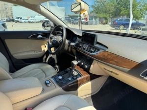 Audi A6 2.0 TDI - 177 C.P   Euro 5   Automata  Piele   Navy  Posib Finantare cu Buletinul, Avans 0 - imagine 6