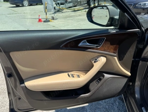 Audi A6 2.0 TDI - 177 C.P   Euro 5   Automata  Piele   Navy  Posib Finantare cu Buletinul, Avans 0 - imagine 10