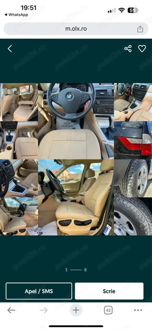 De vanzare bmw x3 e83  - imagine 5