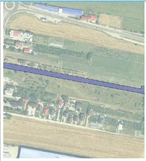 Teren intravilan 4290 mp   Argeșelu, Mărăcineni, deschidere la DN73