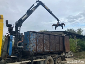 container abrollkiper cu graifer - imagine 5