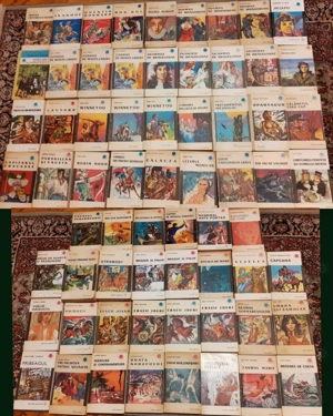 Cutezatorii romane de aventuri colectie (66 volume)