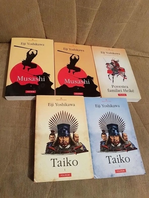 Musashi Taiko Povestea familiei Heike-Eiji Yoshikawa (5 vol)