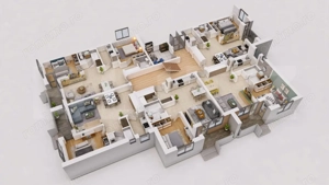 Ansamblu de apartamente, zona Aurel Vlaicu - imagine 7