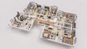 Ansamblu de apartamente, zona Aurel Vlaicu - imagine 8