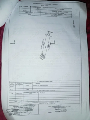 Vând teren extravilan 11.408 mp, Garoafa   Vrancea, lângă autostrada A7 și DN85