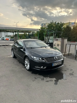 Volkswagen Passat CC 2.0 TDI DSG,140 CP, 2014,Negru - imagine 2