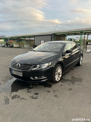 Volkswagen Passat CC 2.0 TDI DSG,140 CP, 2014,Negru - imagine 3