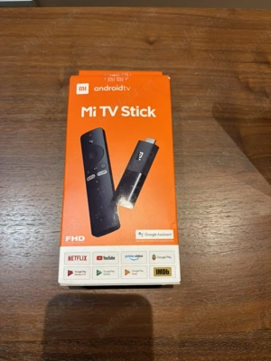 Mediaplayer Xiaomi Mi TV Stick, Full HD, Chromecast, Control Voce, Bluetooth, Wi-Fi, HDMI, Negru