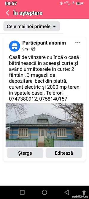 Casă de vânzare Codăești