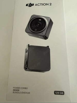 Vand camera Dji Action 2 power combo 128 gb