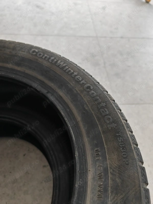 Cauciucuri R16 205/60 Continental m+s Winter iarna 205 60 2 bucati - imagine 3