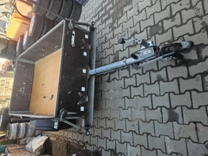 Remorca cu sistem de franare 1200 kg - imagine 2