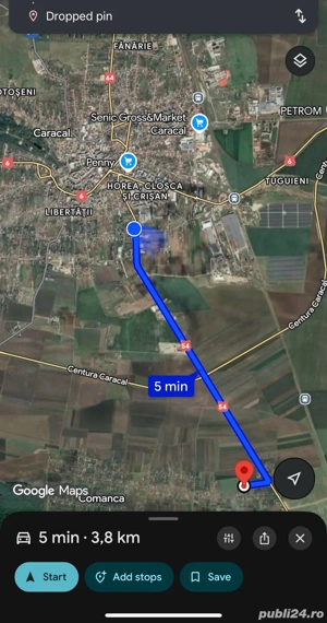 Teren Comanca Olt la 5 min de Caracal - imagine 3