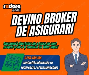 Devino Broker de Asigurări Carieră Independentă și Profitabilă