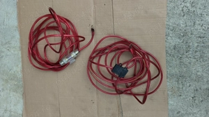 Cablu + plus borna auto statie cu siguranta 5m