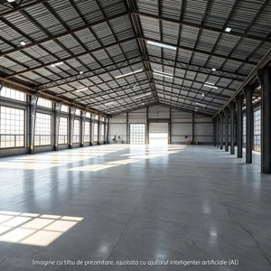 Hala industriala  de inchiriat   teren 1000mp langa A0   Centura   Bragadiru   Ilfov