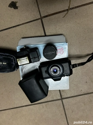 Vând Set Cameră Foto Pentax Auto 110 - Stare Excelentă