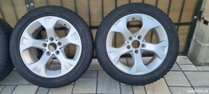 Jante17" Bmw cu anvelope M +S in stare buna  - imagine 2